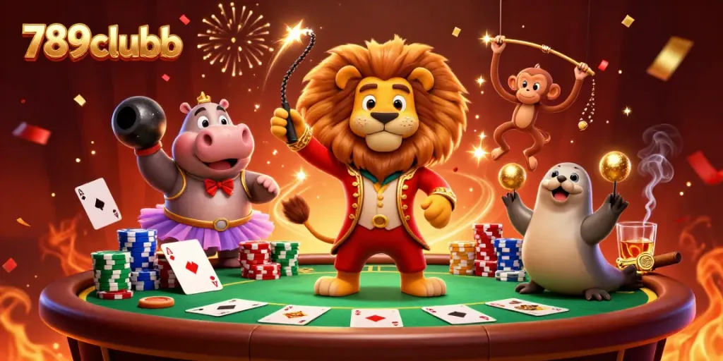 Experience exciting wins at 789clubb with engaging characters and vibrant casino elements.