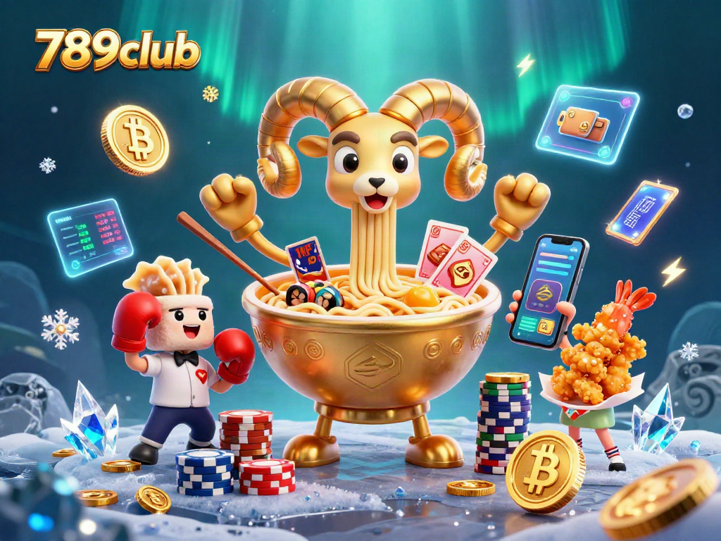 Engage in thrilling gameplay at 789club with vibrant 3D characters and dynamic casino elements.