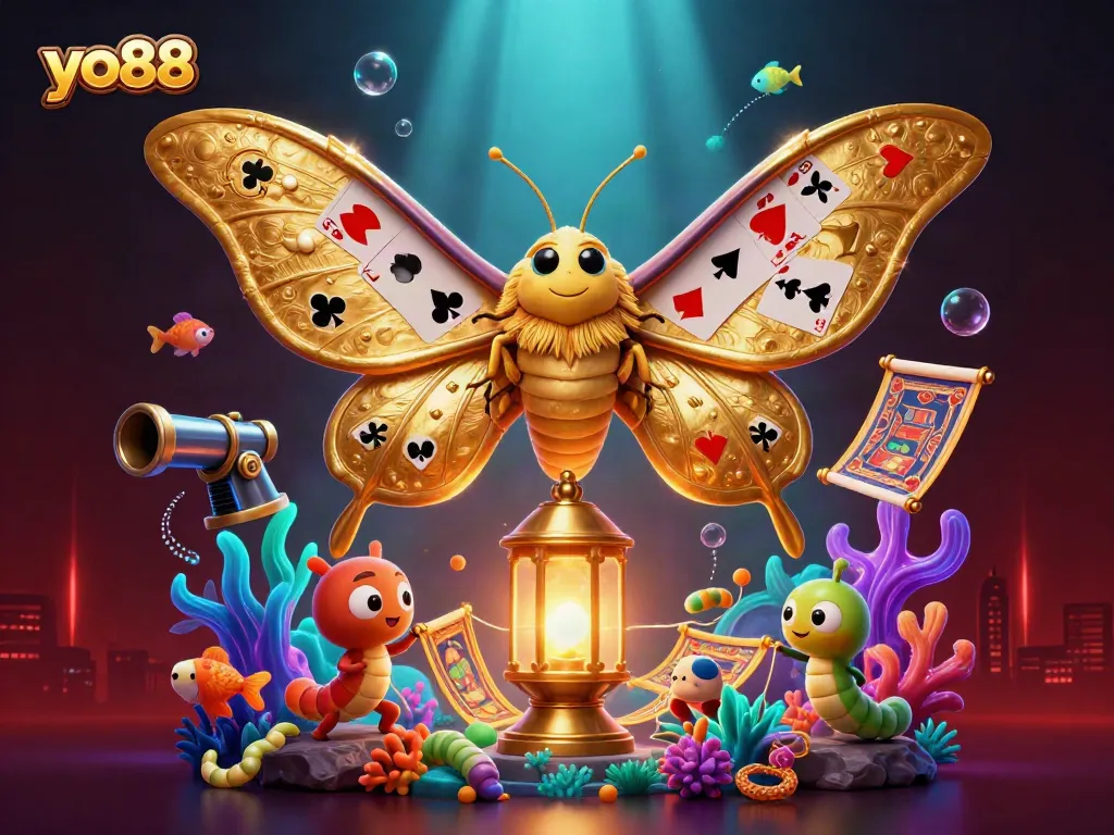 Experience yo88's thrilling underwater fish shooting game with vibrant visuals and dynamic action.