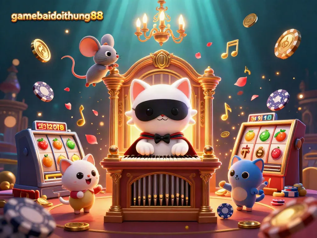 Engage with thrilling jackpots at gamebaidoithuong88 featuring colorful slot elements and dynamic casino action.