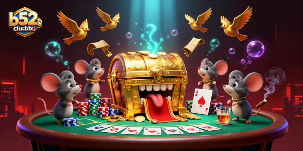 Engage in exciting casino action at b52clubb with vibrant poker dynamics and playful treasure lures.