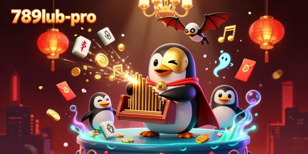Experience exhilarating gaming action with 789lub-pro in this immersive 3D casino scene.