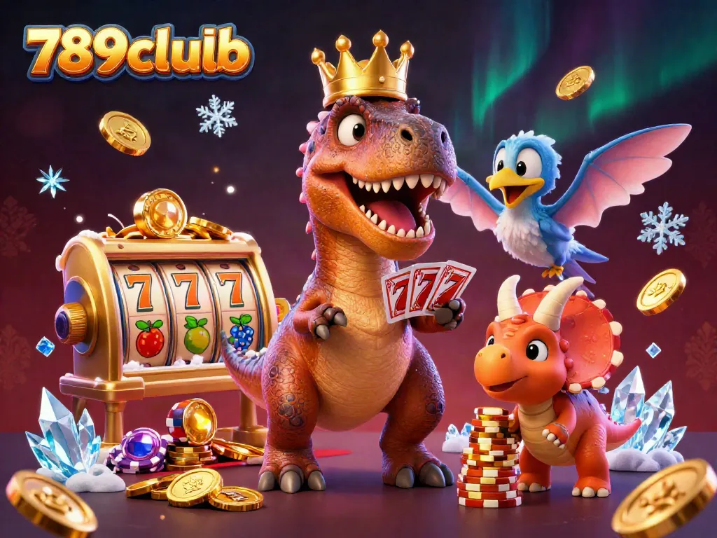 Experience thrilling gaming action at 789clubb with vibrant characters and dynamic slot elements.