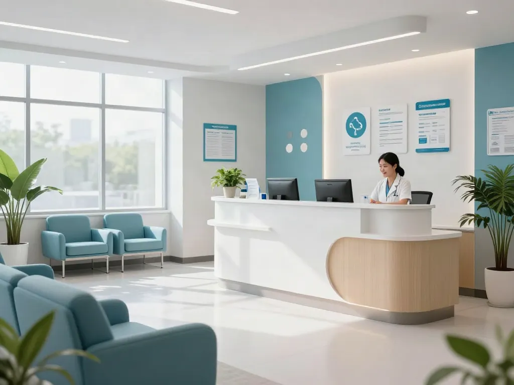 Situs slot - modern healthcare facility showcasing patient care services in a welcoming environment.