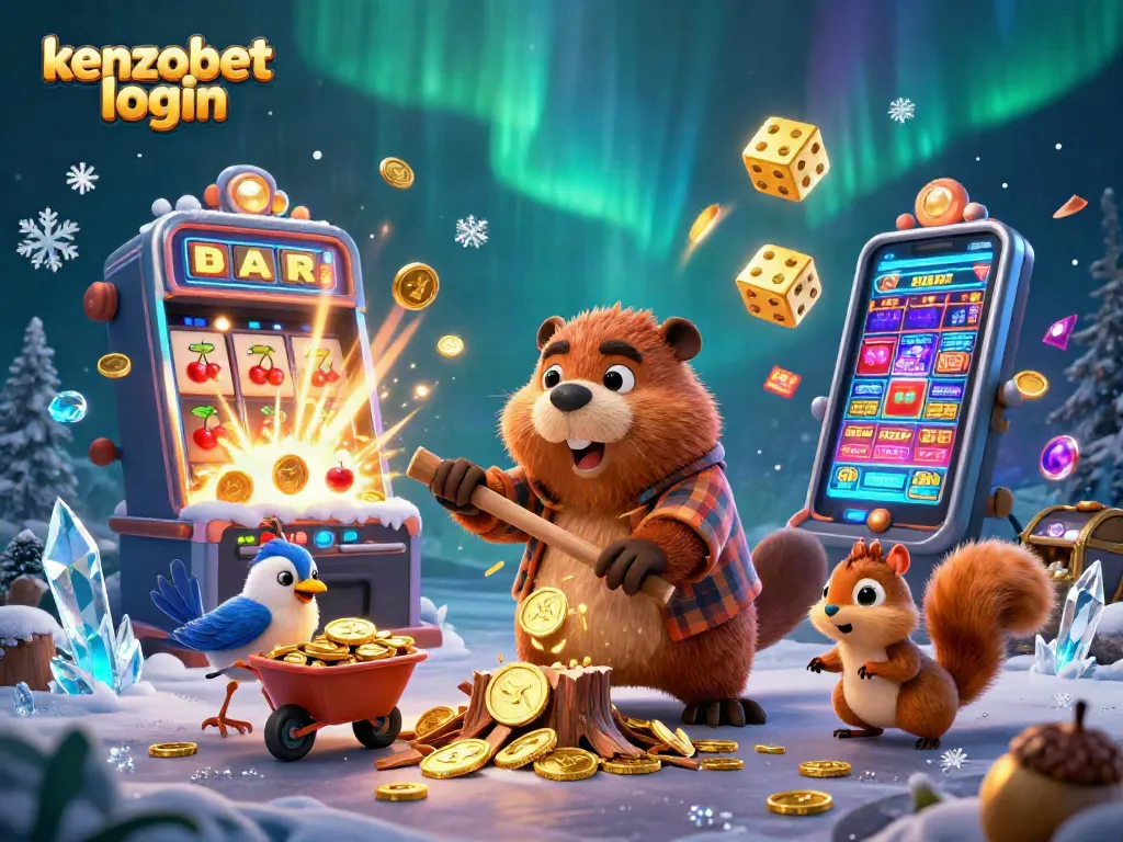 Engage in thrilling gameplay with the kenzobet login golden coin jackpot explosion illustration.