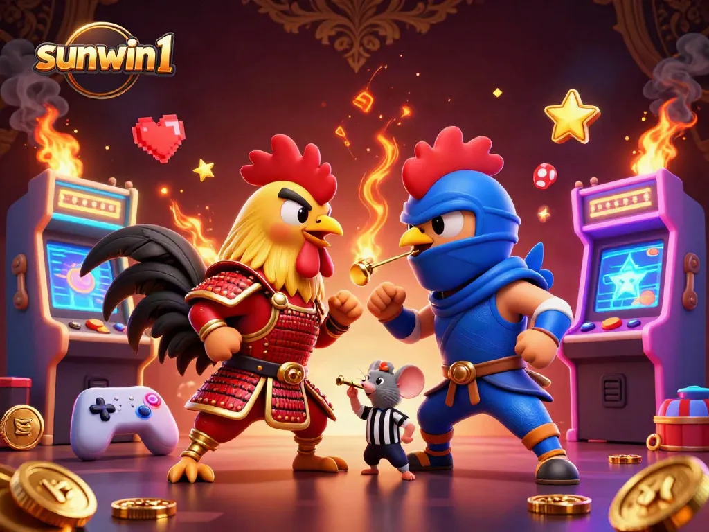 Engage with sunwin1 in a thrilling duel of strategy and excitement among vibrant gaming elements.