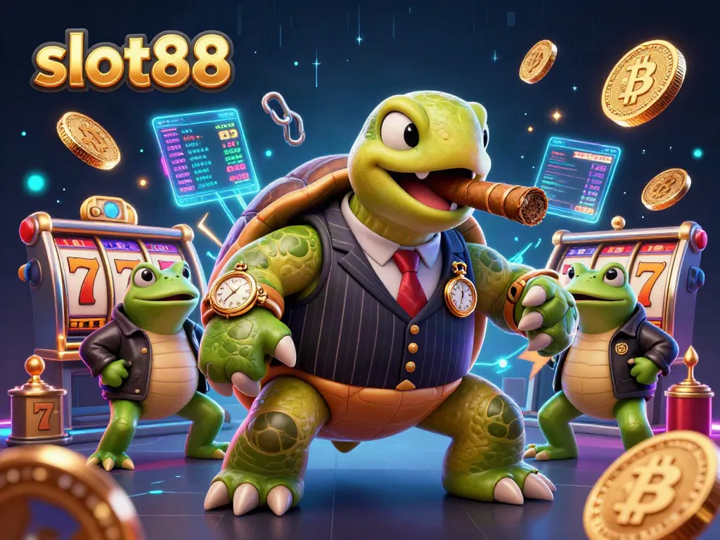 Experience thrilling gameplay at slot88 with immersive illustrations of winning reels and vibrant characters.